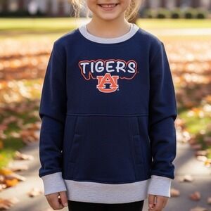 NCAA Auburn Tigers Girls Crew Sweatshirt‎ - S